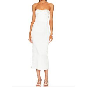NEW New Arrivals by Ilkyaz Ozel White Sylvia Dress NWOT - Size XL